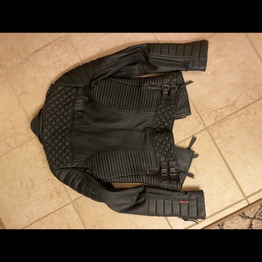 Boda/Skins Kay Michaels real leather jacket - Picture 3 of 5